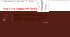 Desktop Screenshot of pflege.bzaev.de